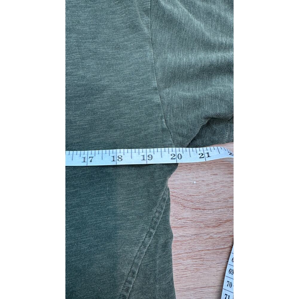 Frame Denim Oversized Crop Tee Organic Pima Cotton Size XS - Picture 9 of 9